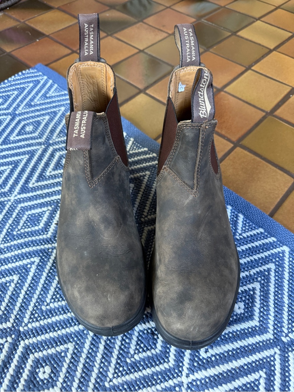 Blundstone Men’s Chukka Boots in Dark Brown and Chestnut